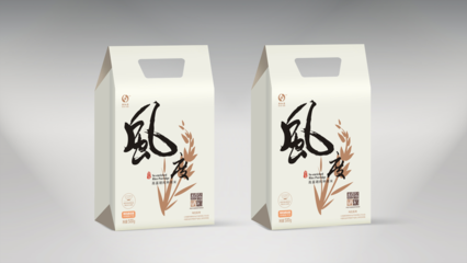 從瓶貼標簽到手提袋 打造一體化食品大米包裝設(shè)計全攻略